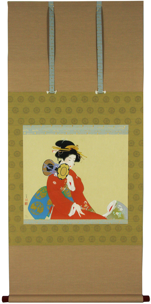上村 松園 「鼓の音」 Shoen Uemura - 創業36年 美術品販売 ギャラリー田辺