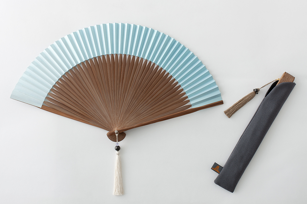 師鯉江良二】中島勝乃利『eternamente 永遠に②』飾扇（宮脇売扇庵仕）