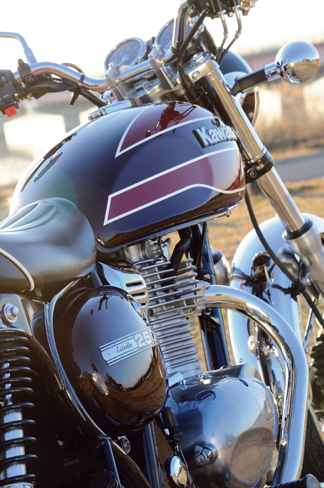 Kawasaki エストレアファイナルエディション タンク