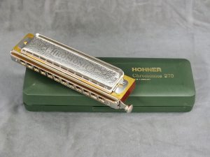 HOHNER クロマチック・ハーモニカ本体、初心者用DVD教材他 HOHNER
