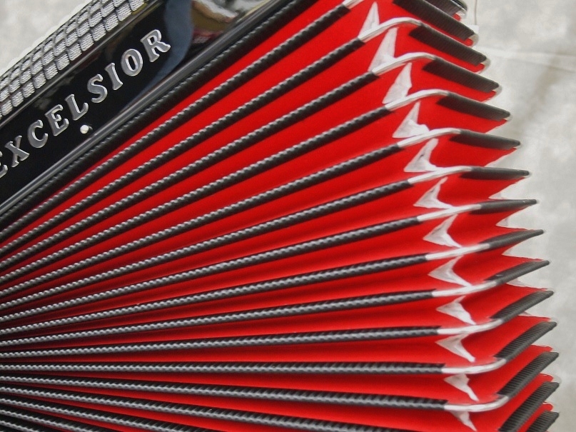 EXCELSIOR Model:308 [Black] 【アコーディオン】 - 谷口楽器