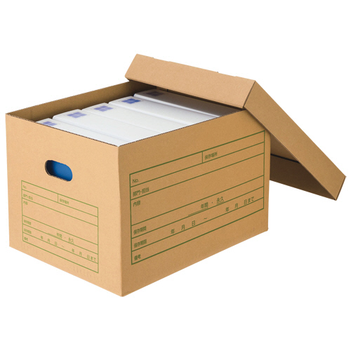 たのめーる】TANOSEE 文書保存箱(フタ式) A4用 内寸W422×D327×H273mm 1