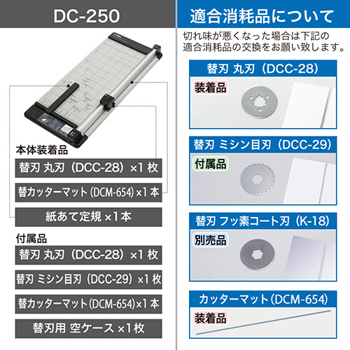 たのめーる】カール事務器 ディスクカッター A2 15枚裁断 DC-250 1台の通販