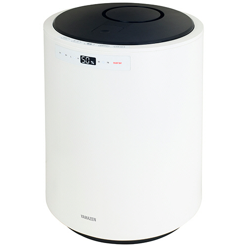 たのめーる】YAMAZEN スチーム式加湿器 ホワイト KSF-S34(W) 1台の通販