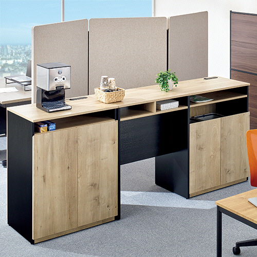 ナチュラルウッドカウンターテーブル 希少)Colemanコールマン