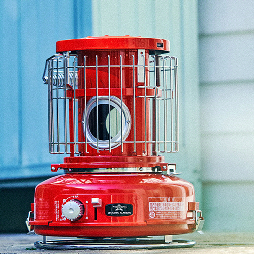 センゴクアラジン ポータブルガスストーブ SAG-BF02A(R) 未使用 赤 た