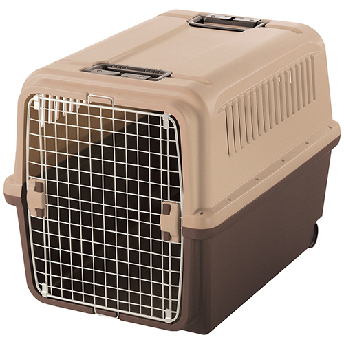 たのめーる】リッチェル キャンピングキャリー XL ダークブラウン 1個