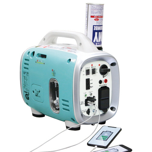 たのめーる】ニチネン カセットボンベ式携帯発電機 G-cubic G700