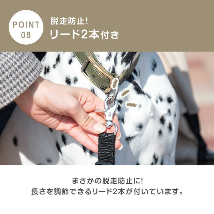 スロープ付き ペットカート 大型犬対応 耐荷重60kg 折り畳み 洗える座