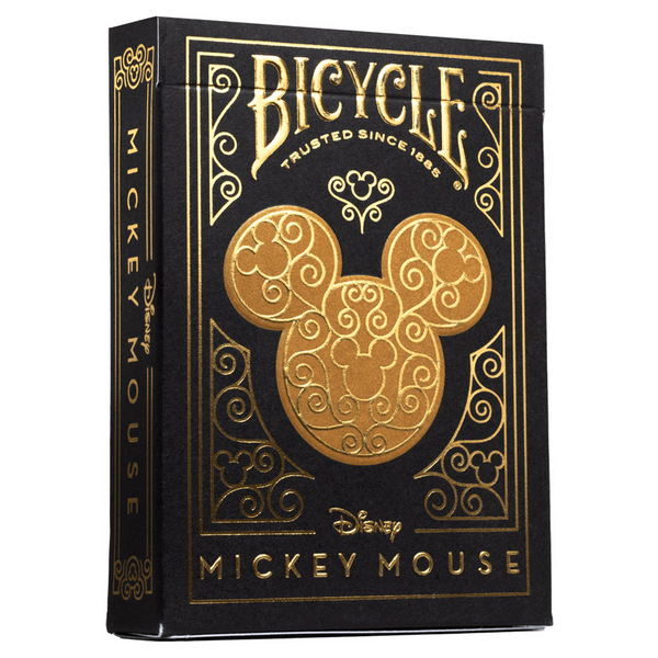 Bicycle Playing Cards: Disney Mickey Black & Gold – Tanuki Games