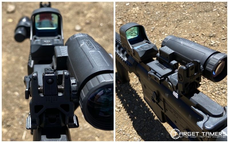 HOLOSUN HS503CU & HM3X magnifier