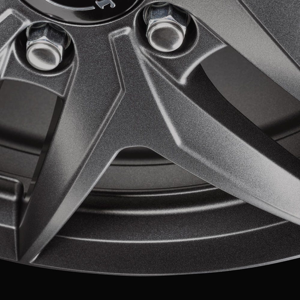 type Z ダークグレーマット サイズ:19x8.0(39)112-5H 66.6φ(Z7204