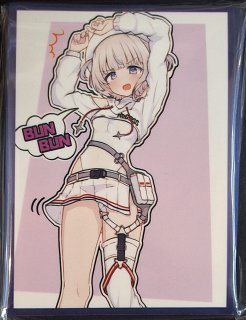 白詰草 ホロライブ スリーブ プレイマット 轟はじめ 白詰草 カード