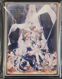 混沌の女神様 ホロライブ スリーブ プレイマット ミュシャ風 大神ミオ