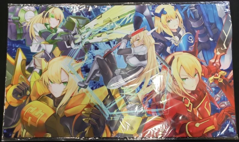 遊戯王 公式 OTS 閃刀姫＝ゼロ プレイマット EU版 遊戯王 公式 OTS 閃