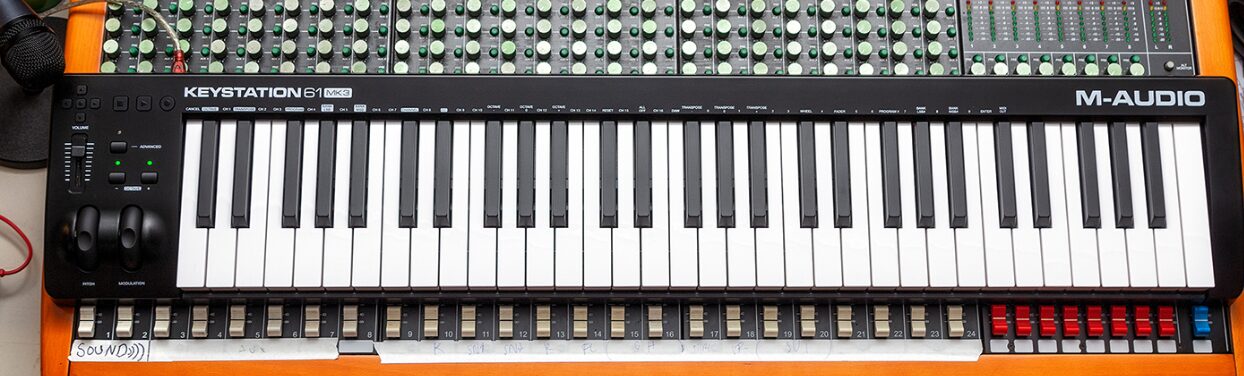 M-Audio Keystation61mk3徹底レビュー DTM初心者おすすめUSB MIDI