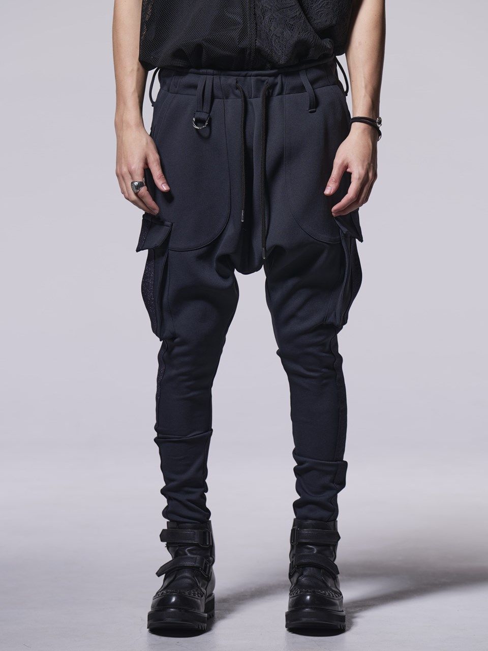 kiryuyrik - 《予約品》 Line Sarouel Pants / ラインサルエルパンツ