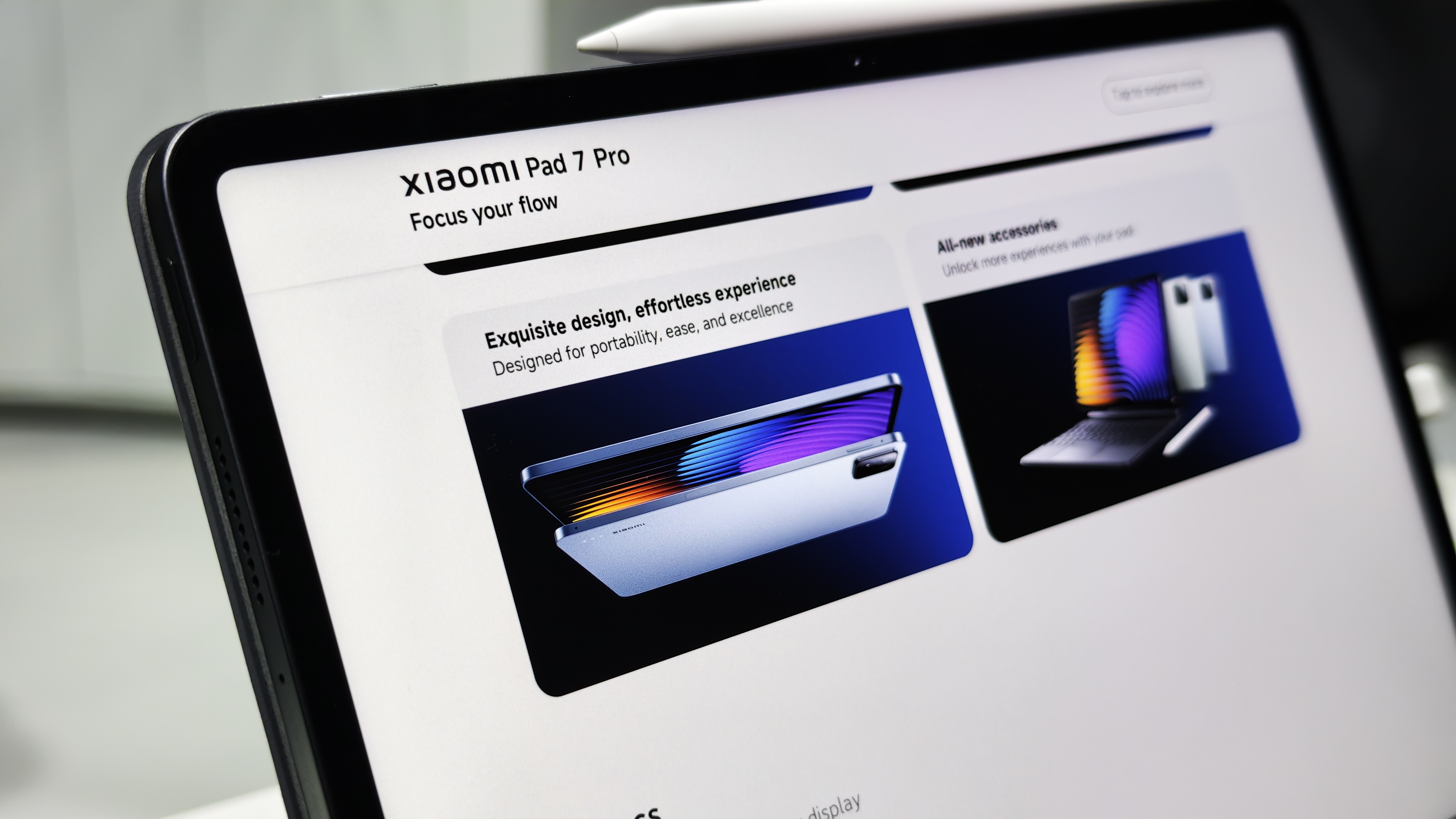 Xiaomi Pad 7 Pro Matte Glass Version: Hands-On at MWC 2025 - Tech