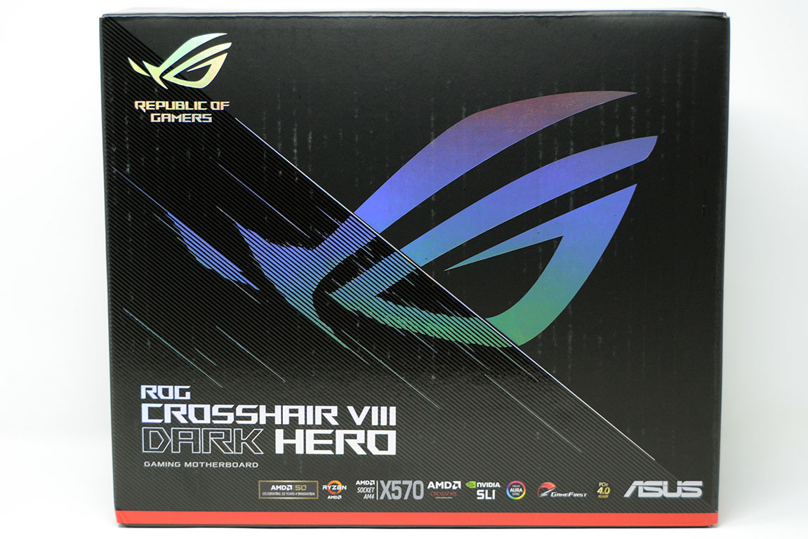 ASUS ROG Crosshair VIII Dark Hero Review - Packaging & Contents