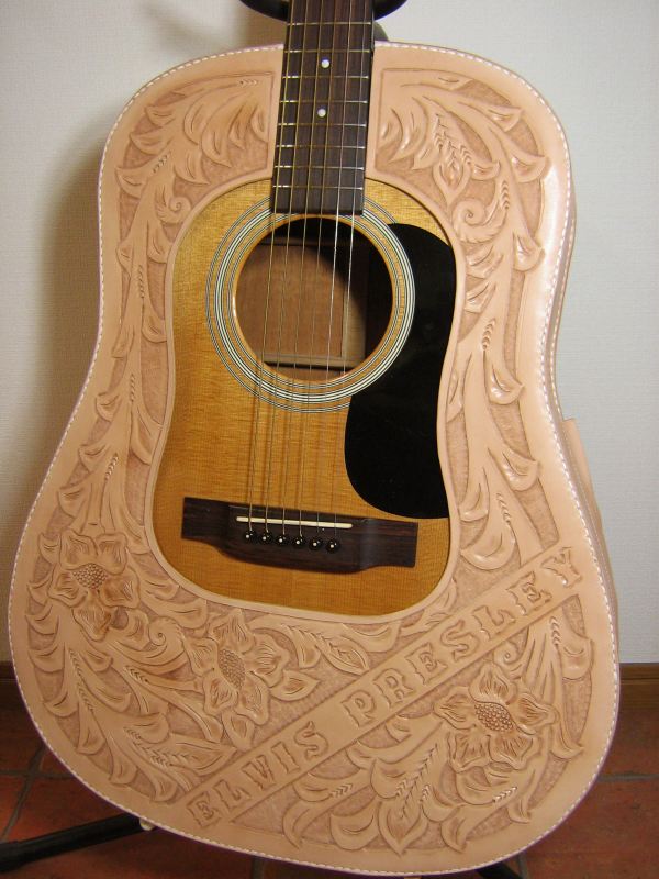 ギター革カバー エルヴィスモデル | FREE BIRD 財布＆バッグ