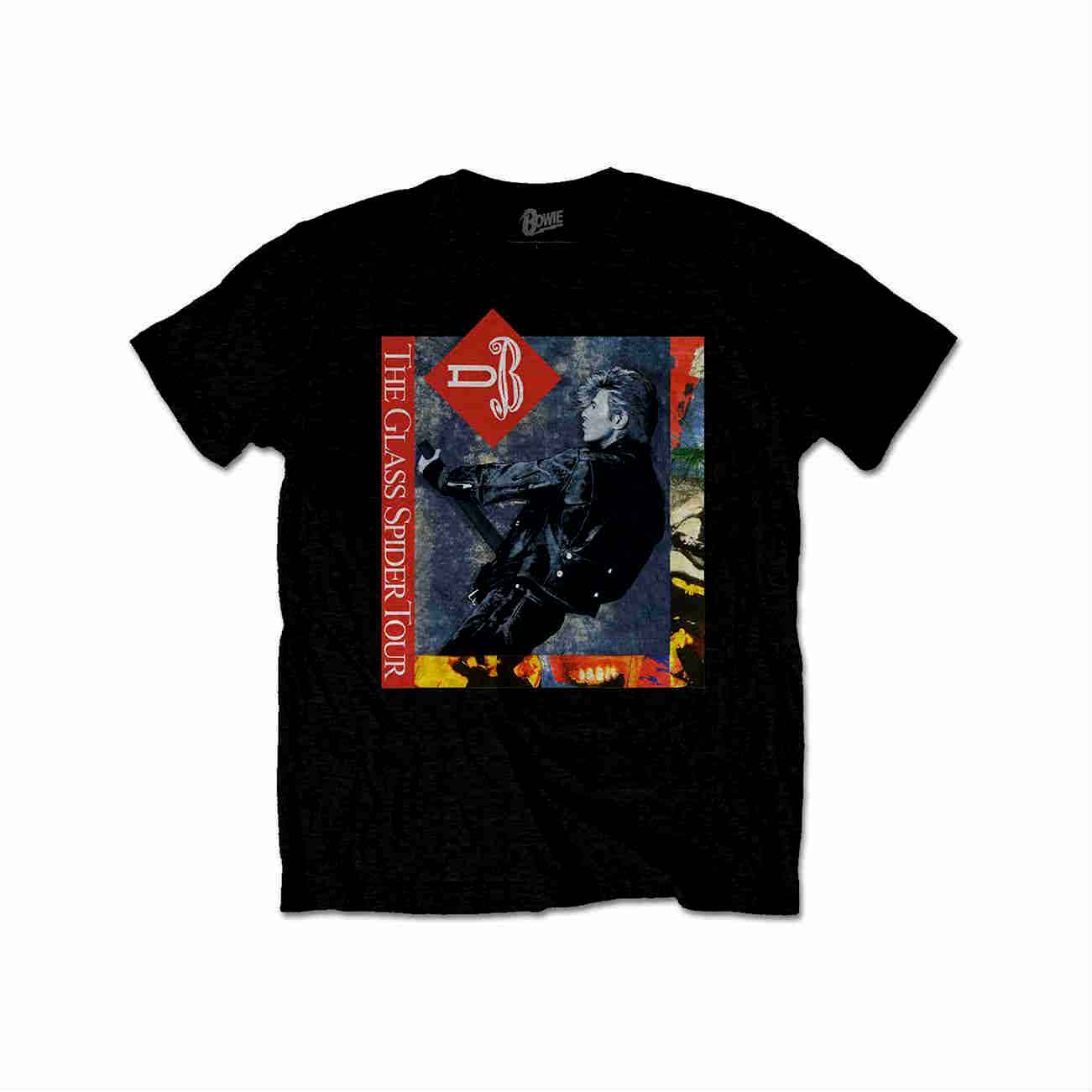David Bowie Tシャツ デヴィッド・ボウイ Glass Spider Tour - バンドT