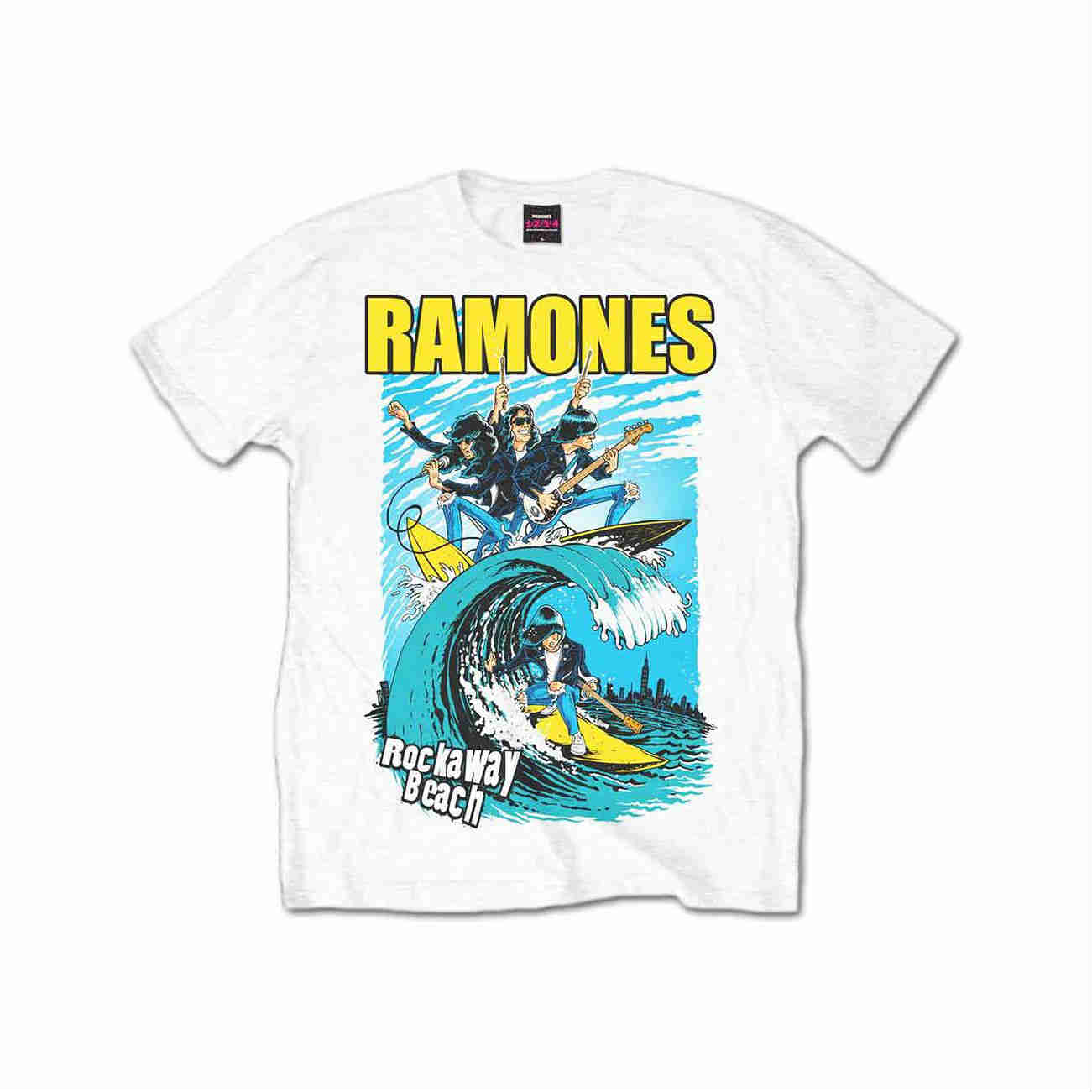 Ramones バンドTシャツ ラモーンズ Rockaway Beach - バンドTシャツの