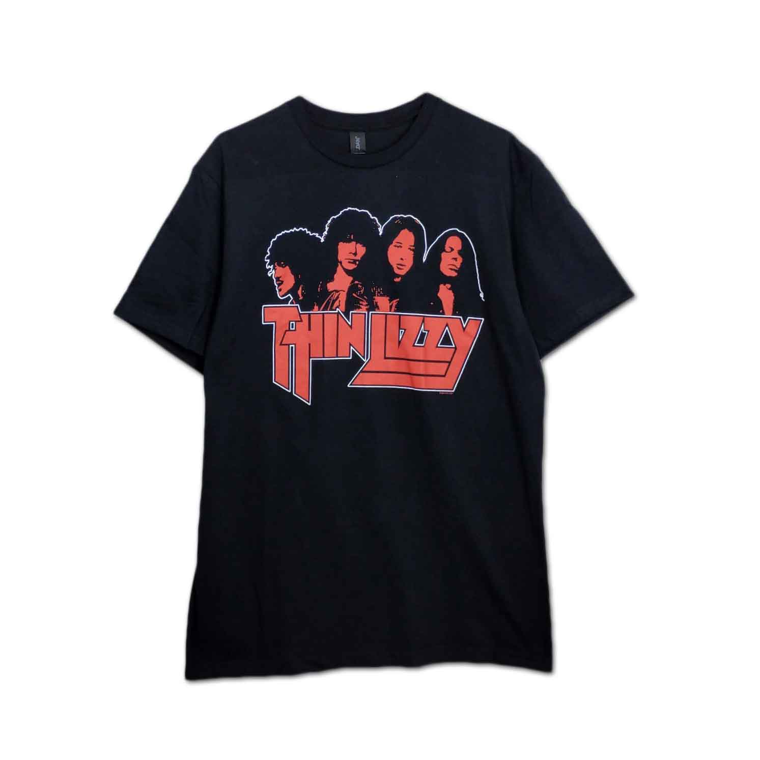 Thin Lizzy バンドTシャツ シン・リジィ Band Photo - バンドTシャツの