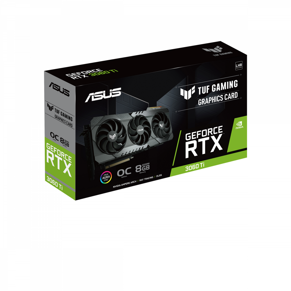 TUF-RTX3060TI-O8G-V2-GAMING - 3連ファン採用3060 Ti V2搭載