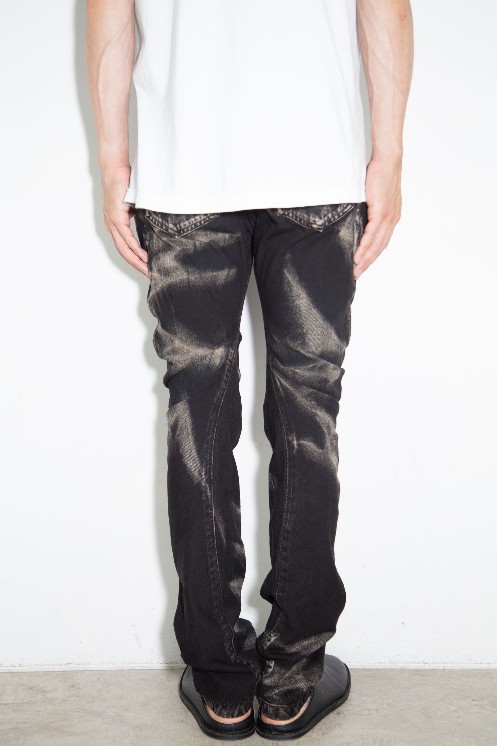 JULIUS - [ラスト1点 サイズ2] 10oz DENIM / ブラック | Tempt