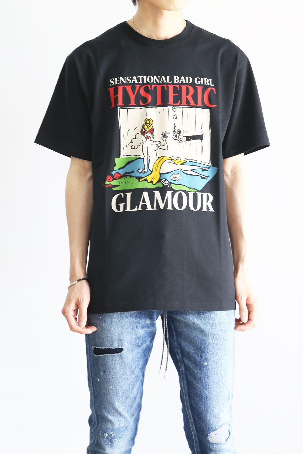 HYSTERIC GLAMOUR グラフィックTシャツ Mサイズ 楽天市場