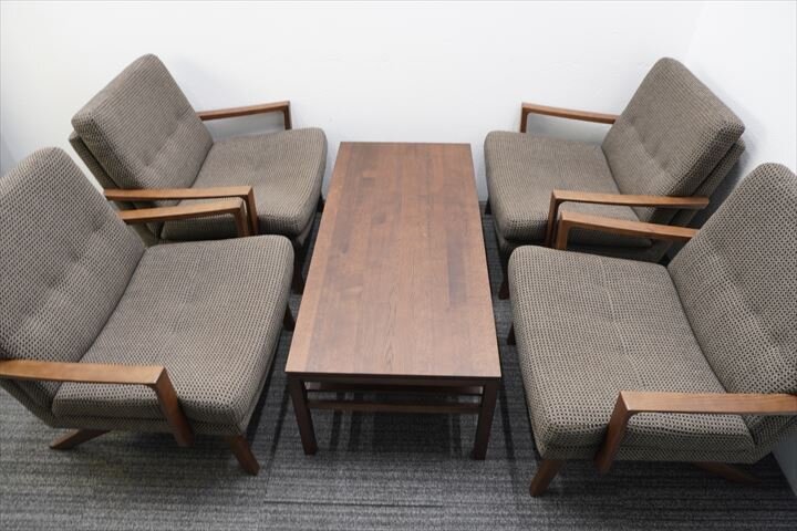 オールド カリモク センターテーブル ソファ セット