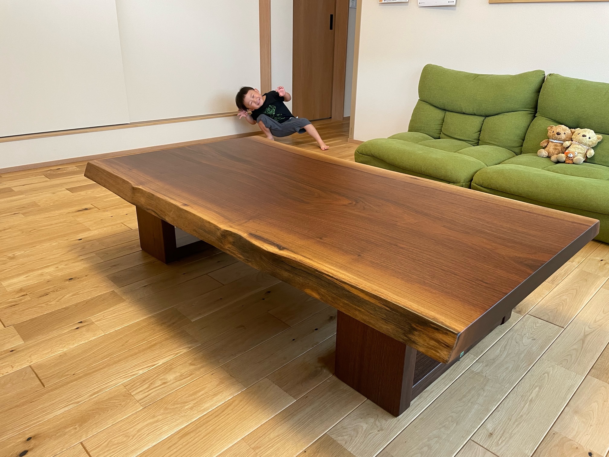 古い味のある文机 座卓 テーブル 引き出し 木製 和風 家具 古道具