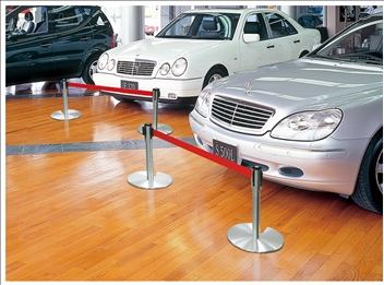 ジョイントパーテーションD ステン ベルト黒 | 株式会社テラモト