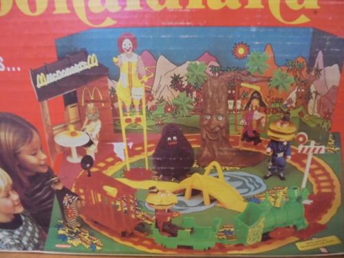 マクドナルドランド キャラクター ポスター 1976年 McDonal hE1T