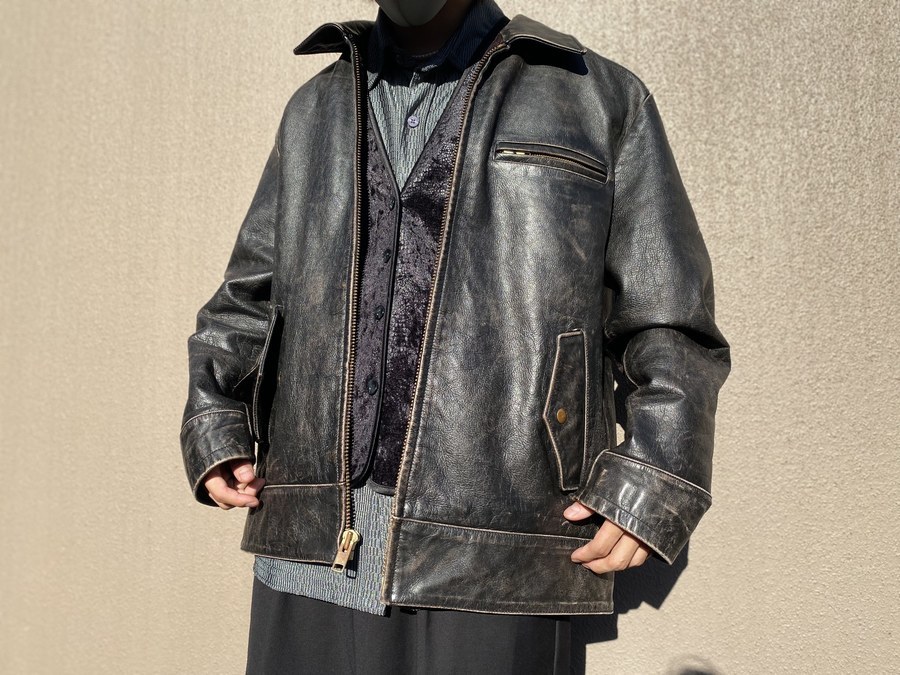 90s〜00s GAP レザージャケット 90s GAP オールドギャップ 肉厚 レザー