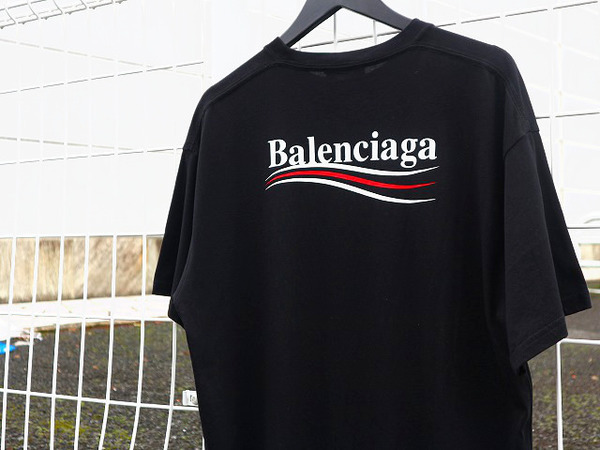 BALENCIAGA バレンシアガ キャンペーンロゴ tシャツ 人気 2017