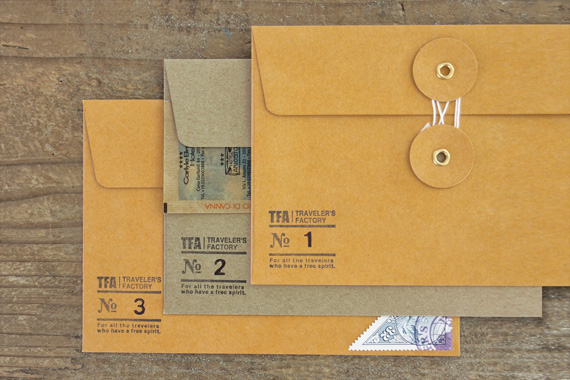 クラフトエンベロップ ＜M＞ 横 紐付 オレンジ 8枚入 (85673006)