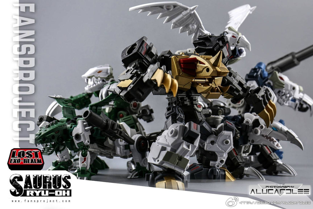 FANS PROJECT DINO1～6 SAURUS ダイノキング似 未使用 FANS PROJECT