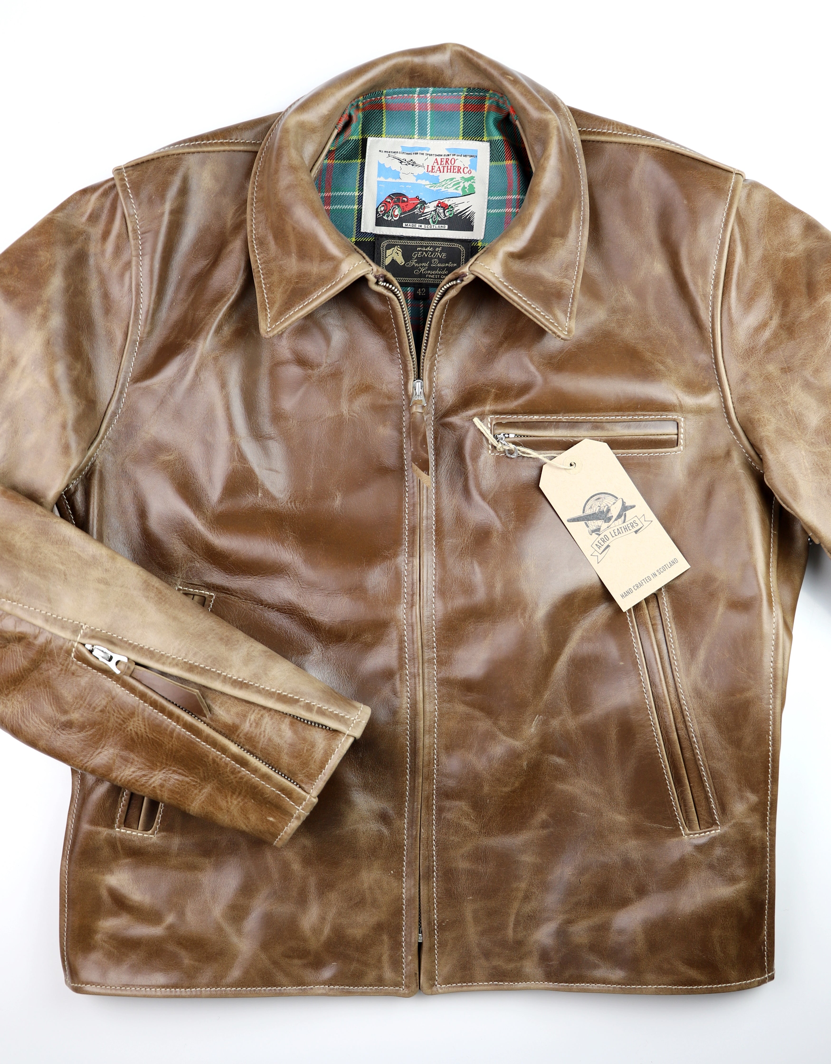 Aero Sheene, size 42, Natural CXL FQHH – Thurston Bros Rough Wear LLC