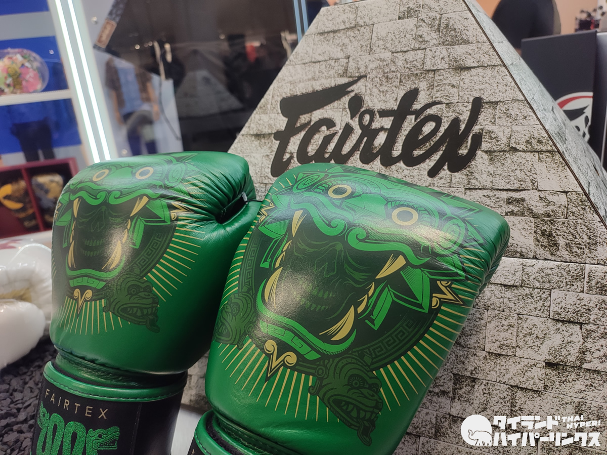 Fairtex ボクシング ムエタイ グローブ マッドグリーン14oz Fairtex