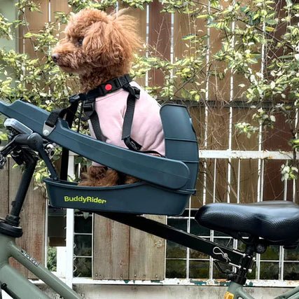 Buddyrider Series 2 Dog Bicycle Seat | Dog Bike Seat For Dogs Up