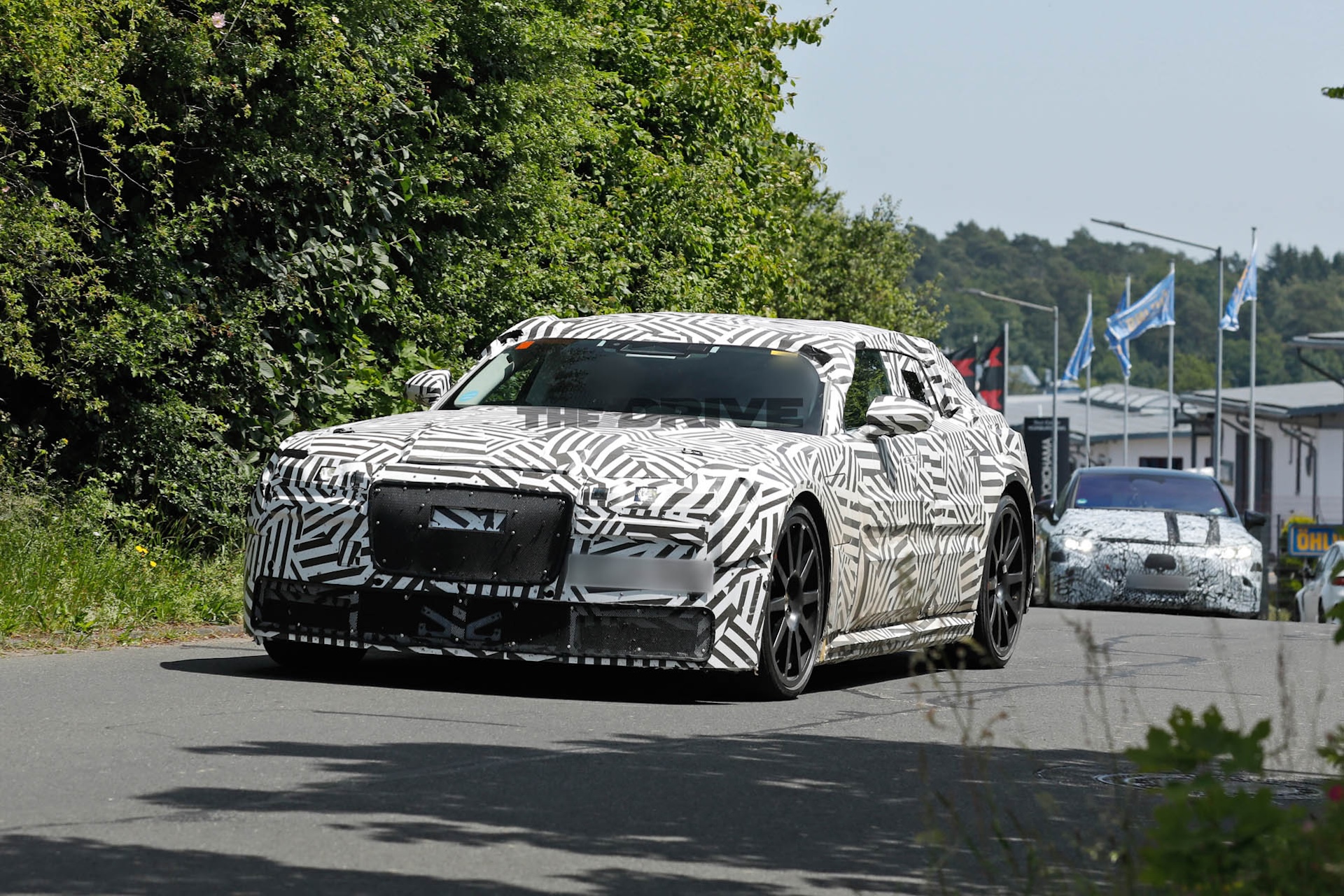 2027 Jaguar EV Type 00 Spied Near Nurburgring