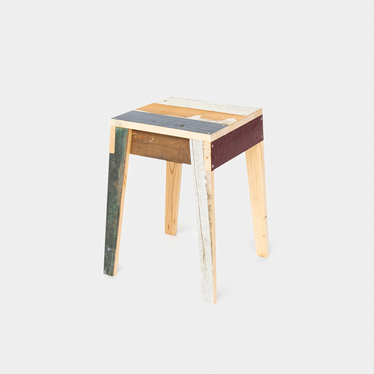Stool in Scrapwood | Piet Hein Eek | The Future Perfect