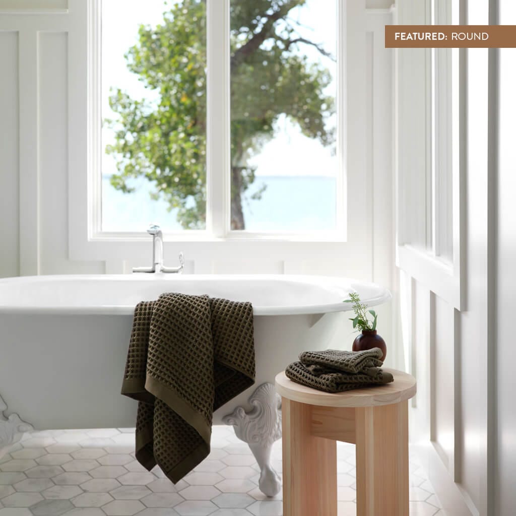 Hinoki Wood Side Table | Minimalist Wood Accent Table – The Citizenry