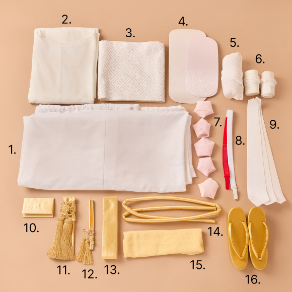 色打掛・御所車飛鶴｜白無垢・色打掛レンタルなら結婚式着物専門の