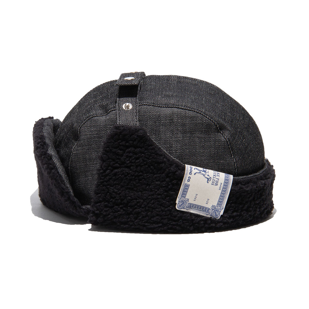 H.W.DOG & CO. LIGHT MELTON FLIGHT CAP