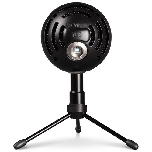 Blue Snowball Ice USB Microphone (Black) - Theodist - Theodist