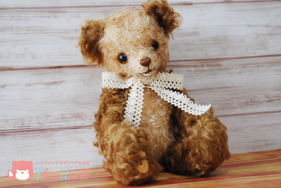 テディベア ハンドメイド くまのぬいぐるみ アートドール 日本作家