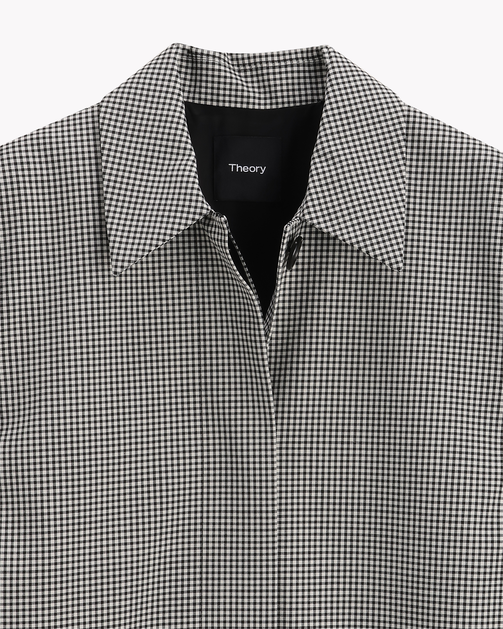 セオリーTailor Check CL Car Coat B