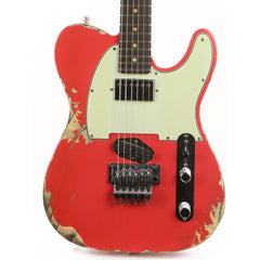 Fender Custom Shop ZF Telecaster Fiesta Red Heavy Relic Music Zoo